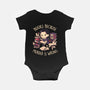 Books Because Murder Is Wrong-baby basic onesie-eduely