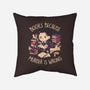 Books Because Murder Is Wrong-none removable cover w insert throw pillow-eduely