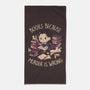 Books Because Murder Is Wrong-none beach towel-eduely