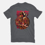 Golden Urban Samurai-mens heavyweight tee-Bruno Mota