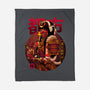 Golden Urban Samurai-none fleece blanket-Bruno Mota