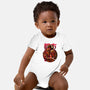 Golden Urban Samurai-baby basic onesie-Bruno Mota