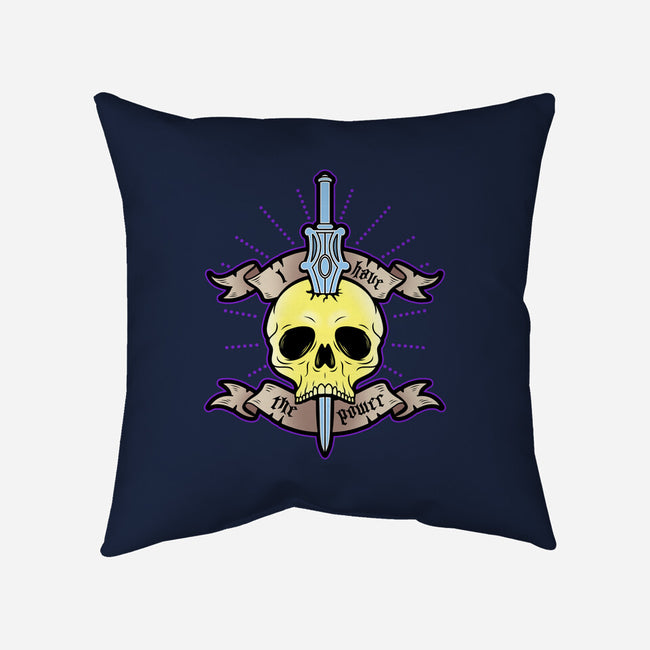 Eternian Tattoo-none removable cover throw pillow-Boggs Nicolas