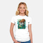 Nature Friend-womens fitted tee-Vallina84