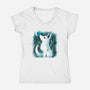 Spirit Of Nature-womens v-neck tee-Vallina84