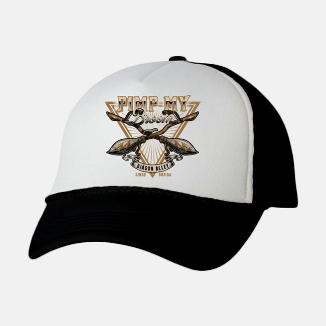Pimp My Broom-unisex trucker hat-Studio Mootant