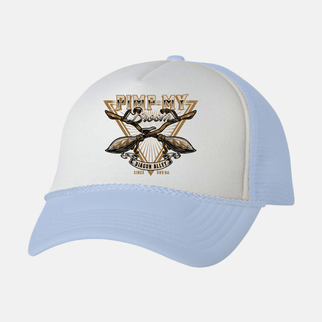 Pimp My Broom-unisex trucker hat-Studio Mootant