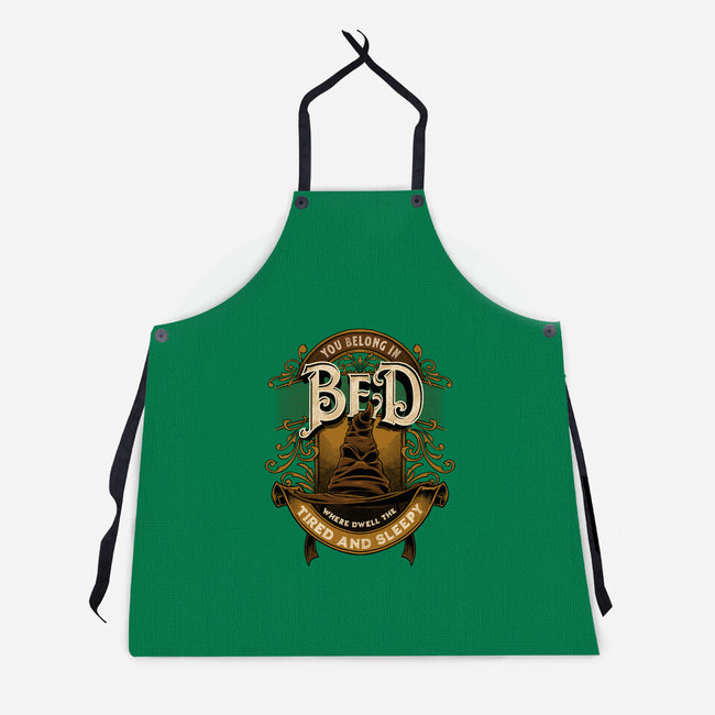 You Belong In Bed-unisex kitchen apron-Studio Mootant