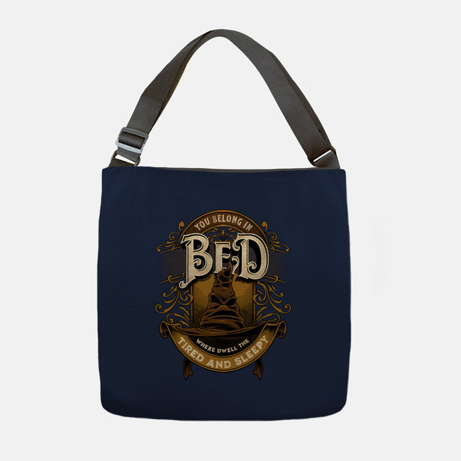 You Belong In Bed-none adjustable tote bag-Studio Mootant