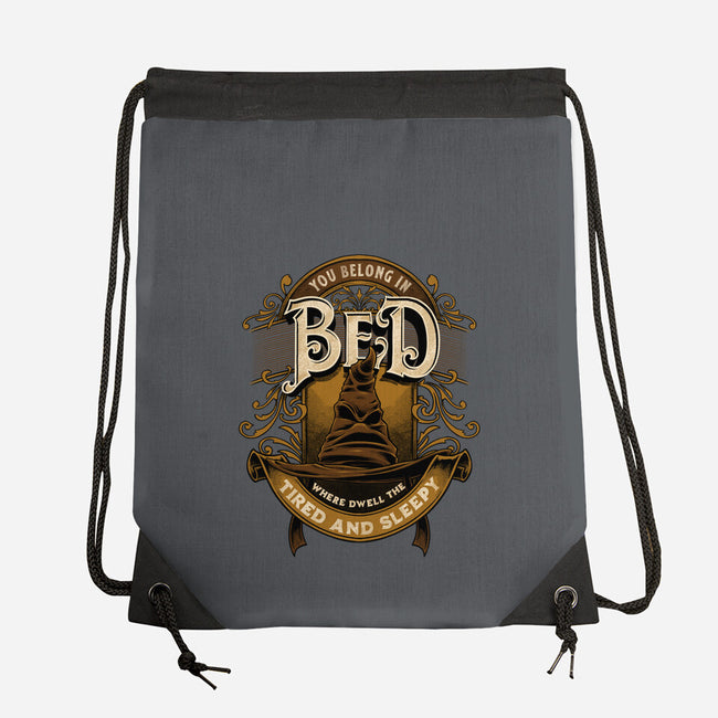 You Belong In Bed-none drawstring bag-Studio Mootant