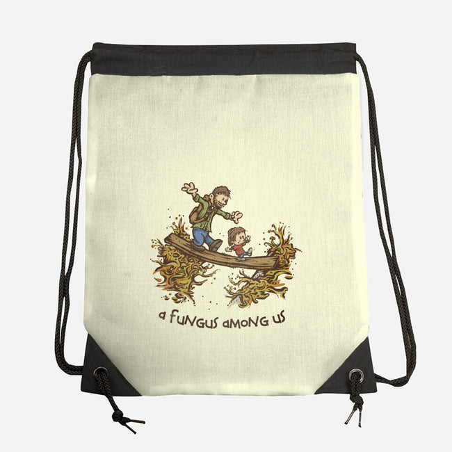 A Fungus Among Us-none drawstring bag-kg07
