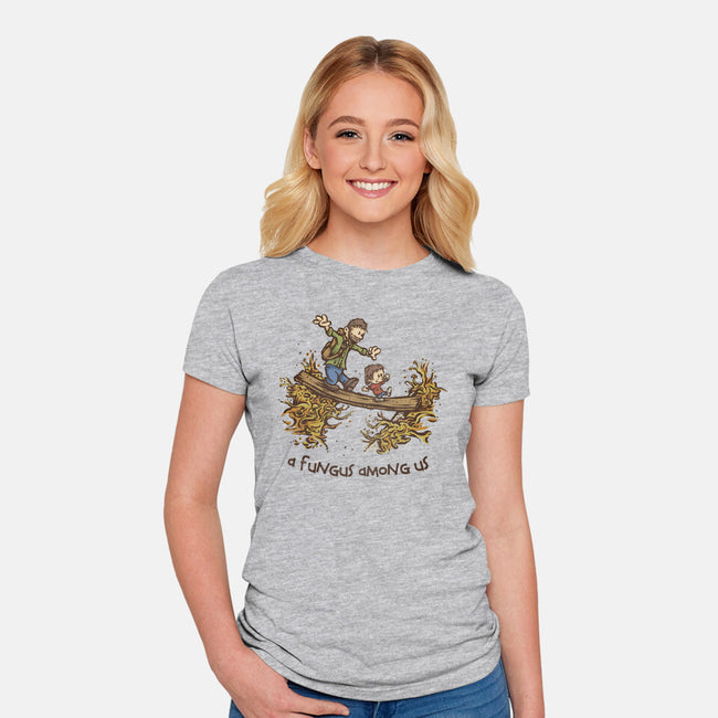 A Fungus Among Us-womens fitted tee-kg07