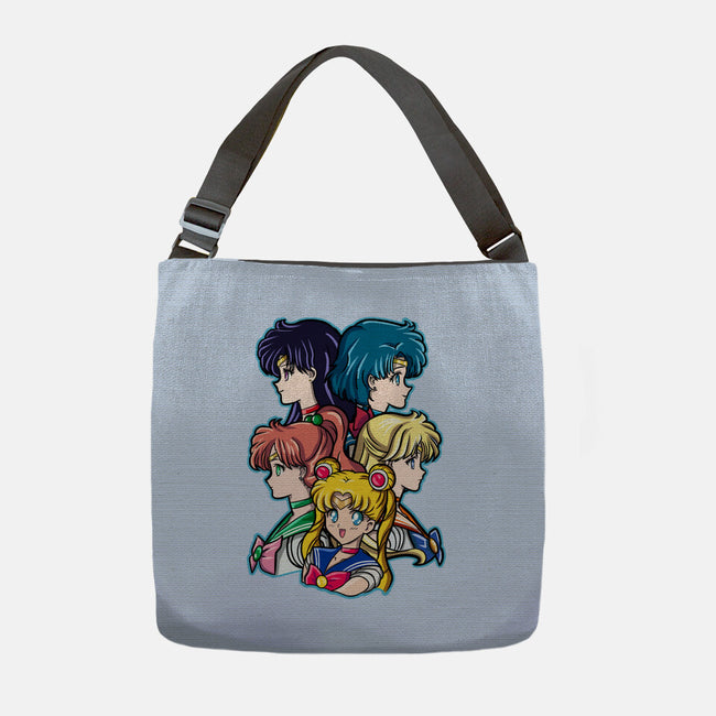 My Team My Squad-none adjustable tote bag-nickzzarto