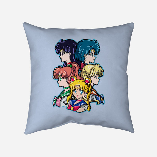My Team My Squad-none removable cover throw pillow-nickzzarto