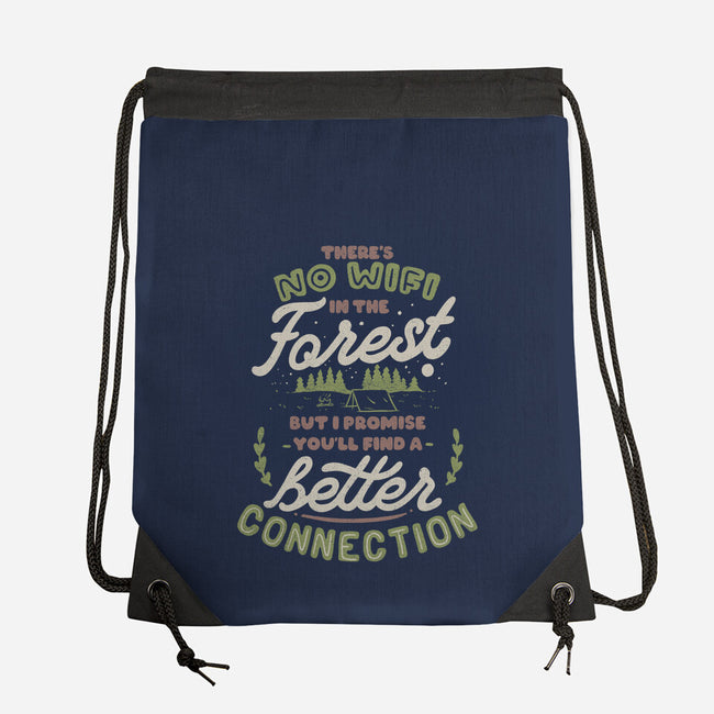 No Wifi-none drawstring bag-tobefonseca