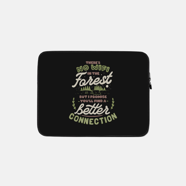No Wifi-none zippered laptop sleeve-tobefonseca