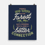 No Wifi-none matte poster-tobefonseca