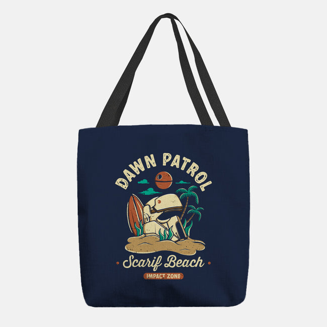 Dawn Patrol-none basic tote bag-retrodivision