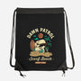 Dawn Patrol-none drawstring bag-retrodivision