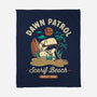 Dawn Patrol-none fleece blanket-retrodivision