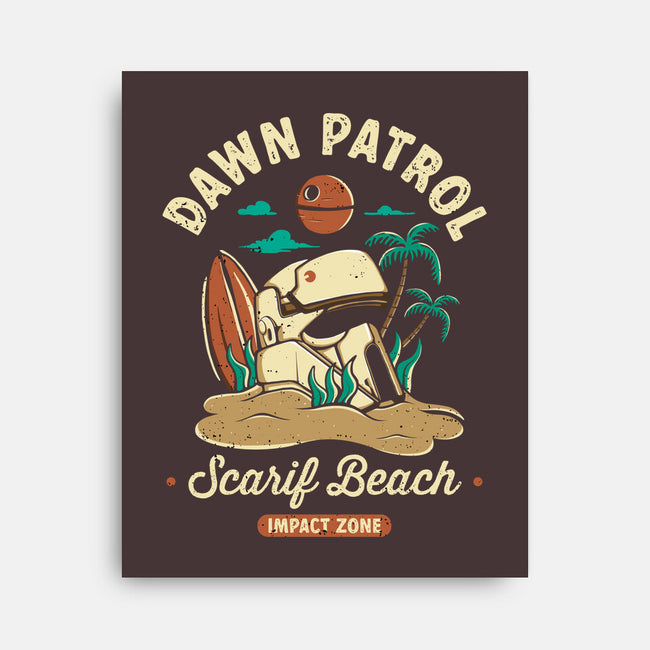Dawn Patrol-none stretched canvas-retrodivision