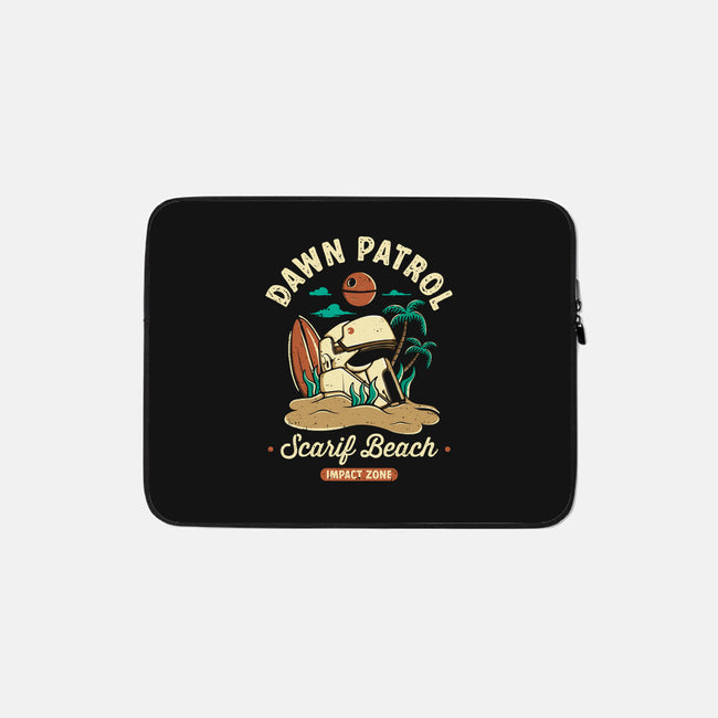 Dawn Patrol-none zippered laptop sleeve-retrodivision