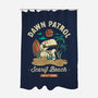 Dawn Patrol-none polyester shower curtain-retrodivision