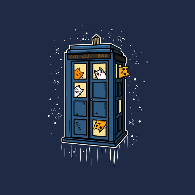 Cat Time Travel-none adjustable tote bag-erion_designs