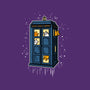 Cat Time Travel-none drawstring bag-erion_designs