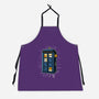 Cat Time Travel-unisex kitchen apron-erion_designs