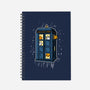 Cat Time Travel-none dot grid notebook-erion_designs