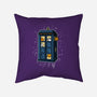 Cat Time Travel-none removable cover w insert throw pillow-erion_designs