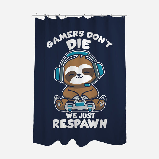 Respawn-none polyester shower curtain-turborat14