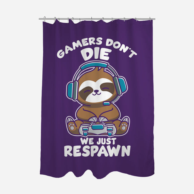 Respawn-none polyester shower curtain-turborat14