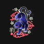 Japanese Panther Street Art-youth crew neck sweatshirt-NemiMakeit