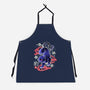 Japanese Panther Street Art-unisex kitchen apron-NemiMakeit