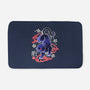 Japanese Panther Street Art-none memory foam bath mat-NemiMakeit