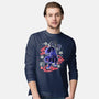 Japanese Panther Street Art-mens long sleeved tee-NemiMakeit
