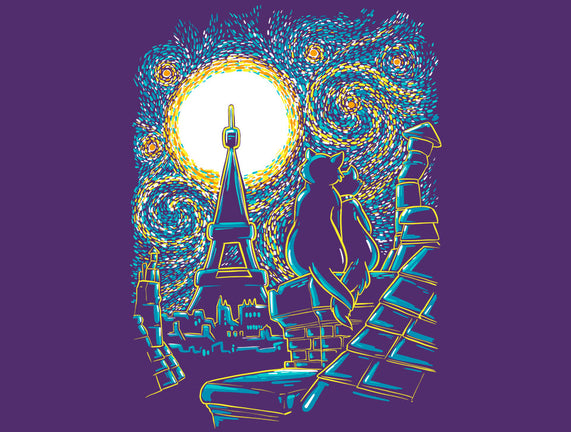 Starry Paris Cats