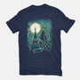 Starry Paris Cats-mens heavyweight tee-ellr