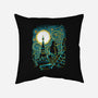 Starry Paris Cats-none removable cover throw pillow-ellr
