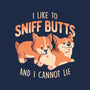 I Like To Sniff Butts-womens basic tee-eduely
