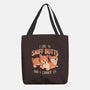I Like To Sniff Butts-none basic tote bag-eduely