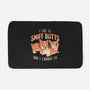 I Like To Sniff Butts-none memory foam bath mat-eduely