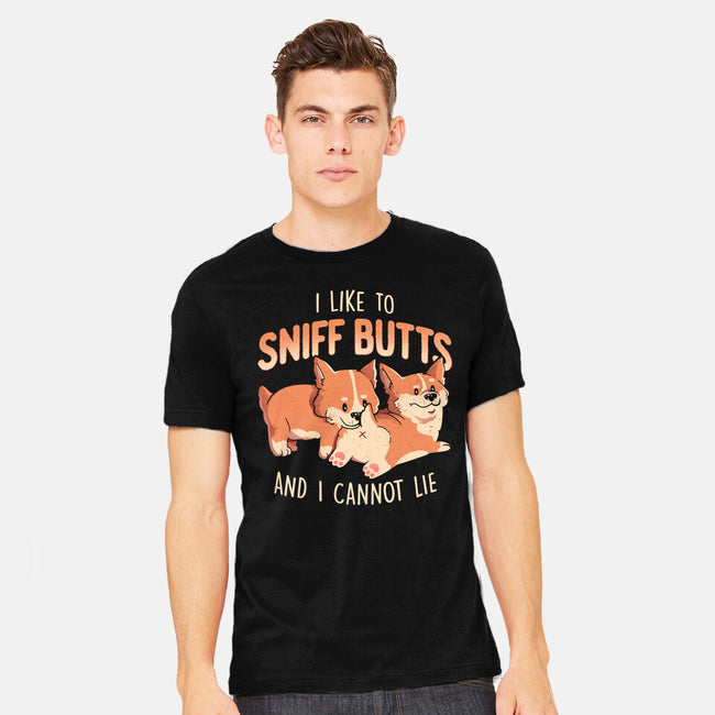 I Like To Sniff Butts-mens heavyweight tee-eduely