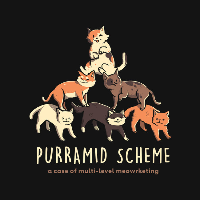 Purramid Scheme-none polyester shower curtain-eduely