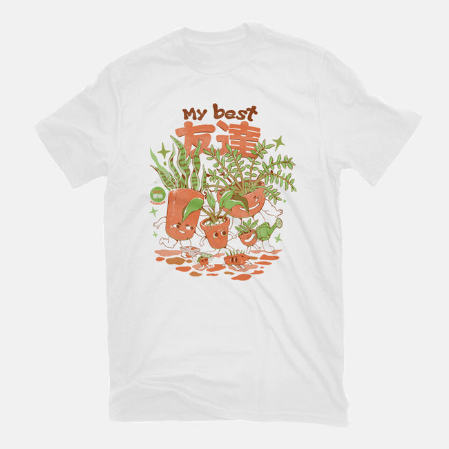 My Best Tomodachis-womens basic tee-ilustrata