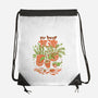 My Best Tomodachis-none drawstring bag-ilustrata