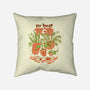 My Best Tomodachis-none removable cover w insert throw pillow-ilustrata