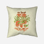 My Best Tomodachis-none removable cover throw pillow-ilustrata